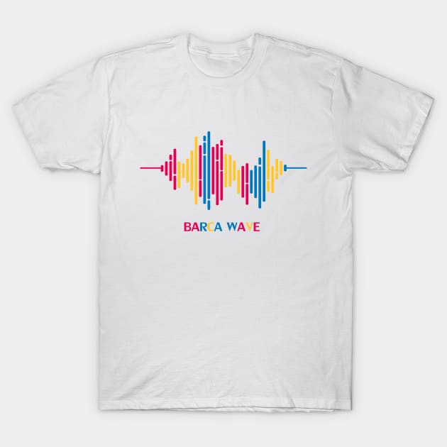 Barca wave radio T-Shirt by Forart